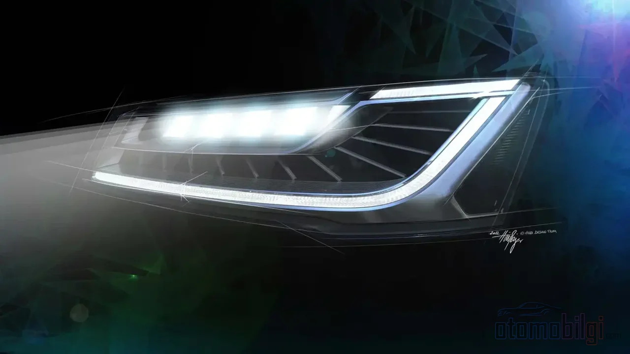 Matrix high beam keeps illuminating the rest of the road with the high beam while dimming the LED segments that fall onto the oncoming vehicle.