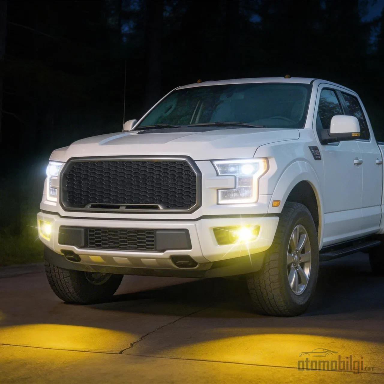 The yellow light of a fog lamp does not pierce through fog; by filtering out blue-violet wavelengths, it reduces glare and increases contrast on the road.