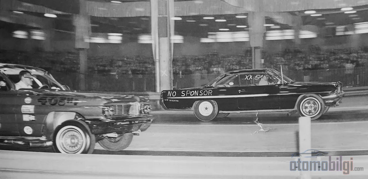 Drag racing was born from informal speed gatherings on California's dry lake beds and transformed into a professional sport at abandoned air bases after the war.