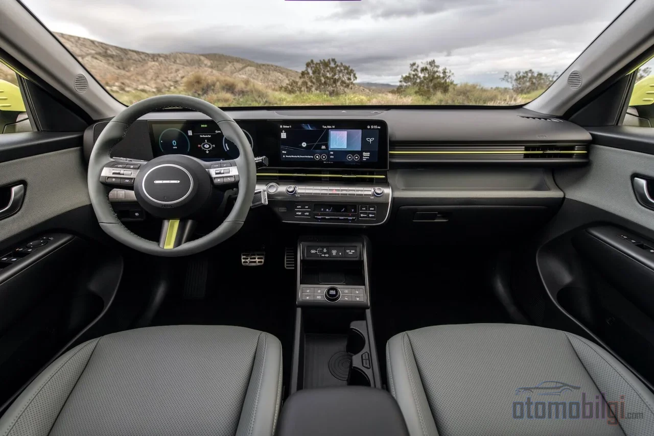Kablosuz CarPlay, 360 derece kamera ve telefonla-anahtar: Kona Electric, teknolojiyi lüks segmente ait bir doğallıkla günlük hayata indiriyor.