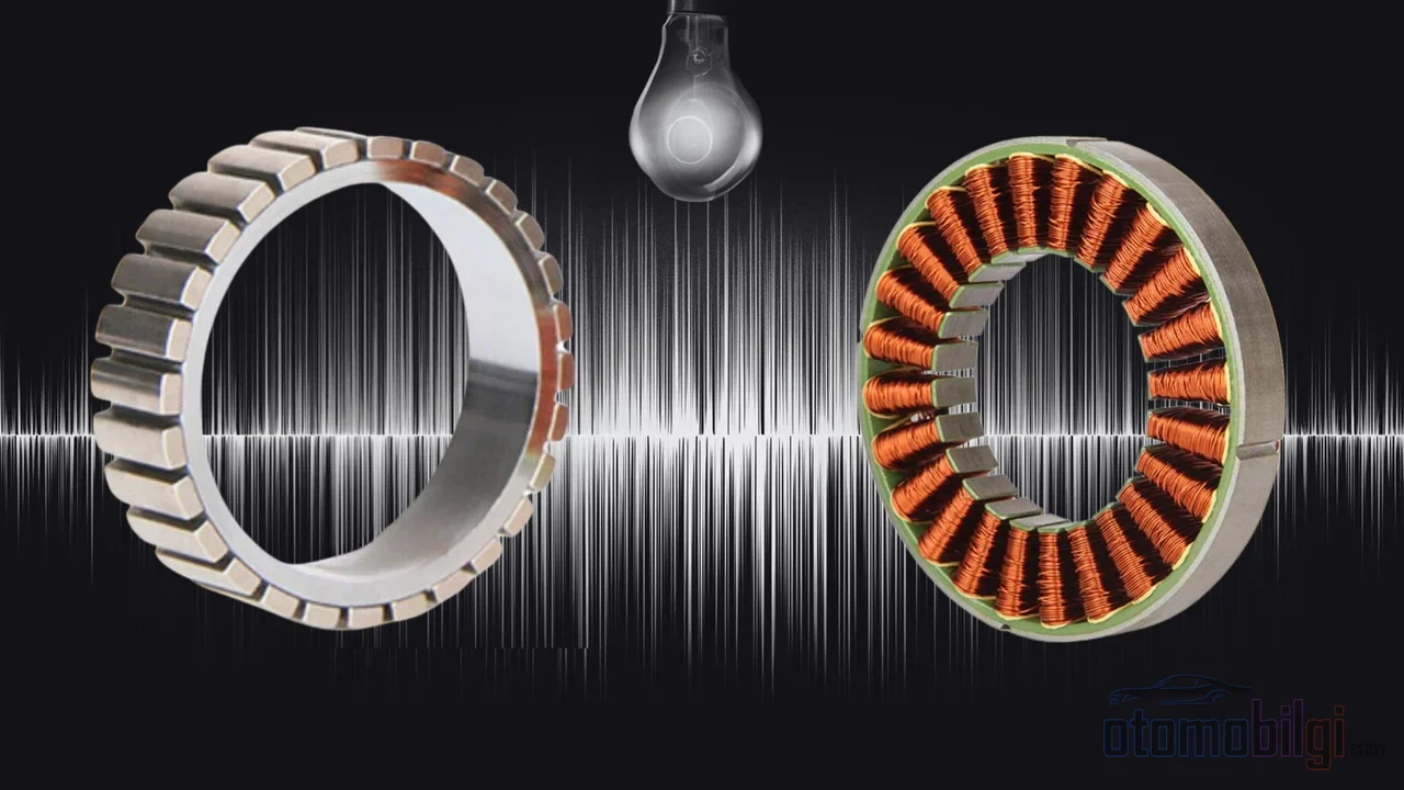 Senkron motorlarda rotor, statorun manyetik alanıyla eşzamanlı döner; PMSM tasarımları yüksek verimleriyle modern elektrikli otomobillerin tercih edilen çözümüdür.