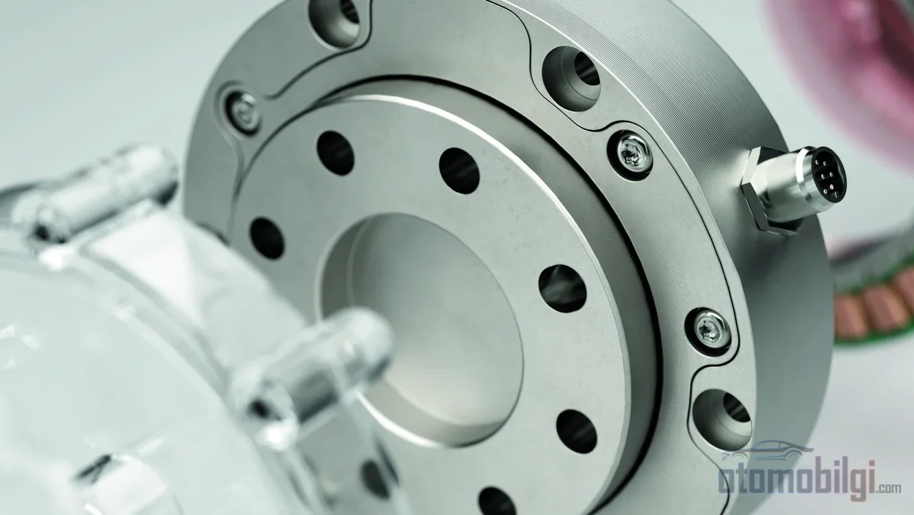 For an electric motor to produce torque, the rotor's position must be known; the resolver, which can withstand up to 210 °C, provides this information.