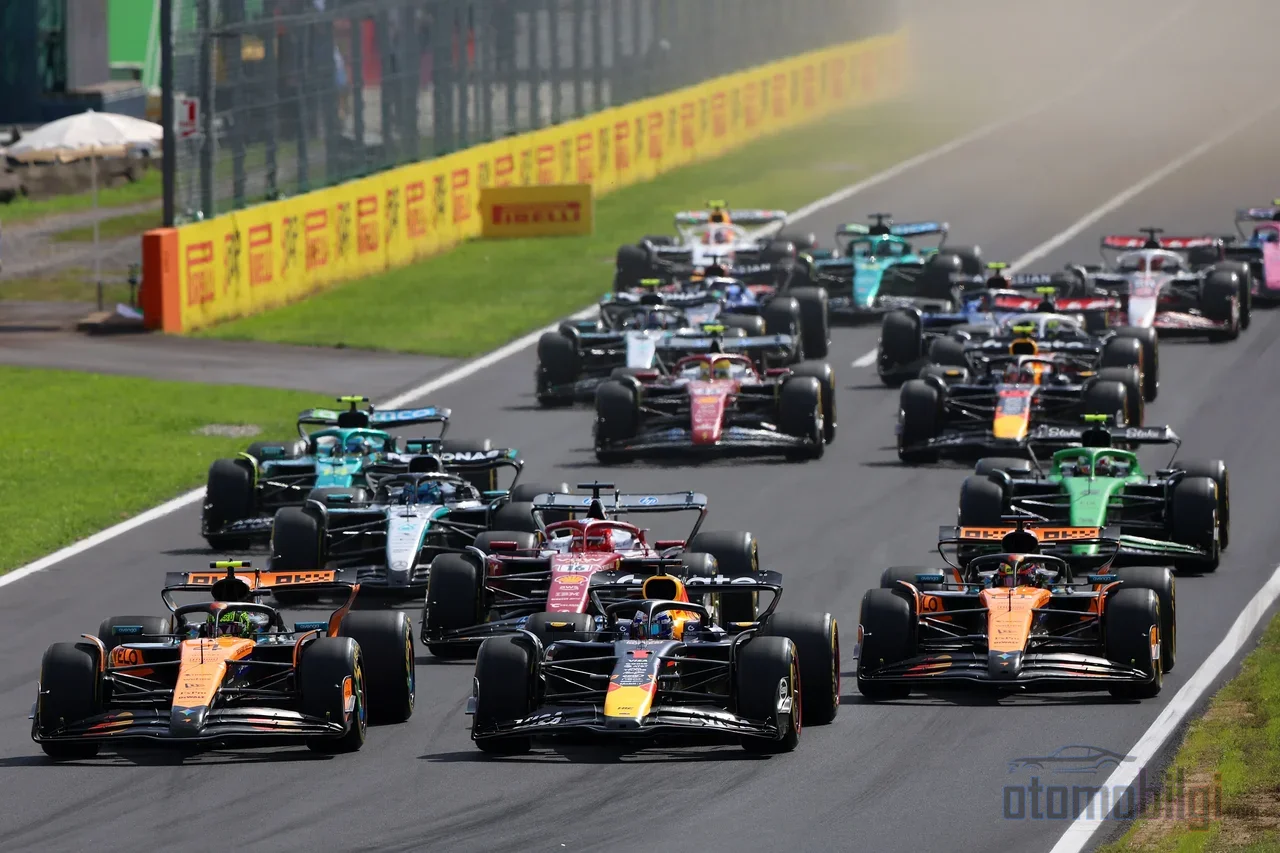 A guide explaining the practice, qualifying, Sprint, and points system of a Formula 1 race weekend from start to finish for beginners.