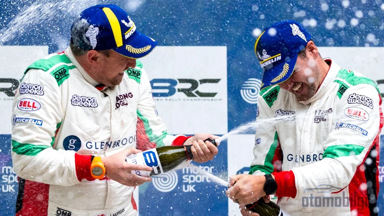 In the final stage of the Cambrian Rally, 1.2 seconds brought Osian Pryce the crown a season deserved.
