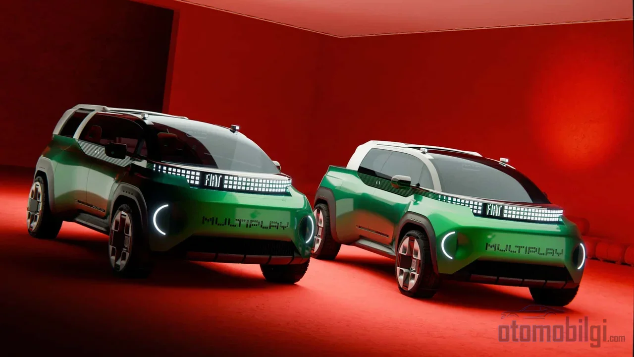 The Fiat Multipla... wait - the text says "Fiat Multiplay", a fictional blend. Translate as given. The Fiat Multiplay combines the practicality of an MPV at 4.45 meters with SUV character, transforming into a pickup truck in a single move and redefining family mobility.