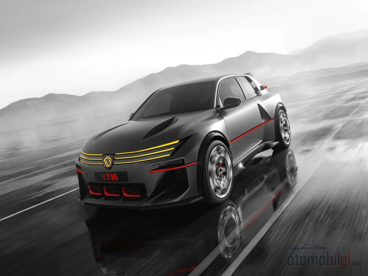 Peugeot, 205 T16'nın 40 yıllık şampiyonluk mirasını 816 beygirlik üç motorlu E-T16 konseptiyle 2026 Paris'te yeniden hayata geçiriyor.