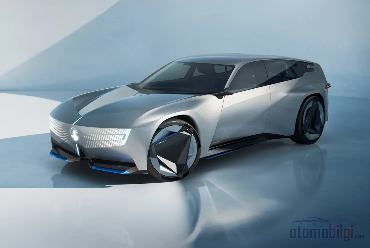 The electric STX concept, which made its premiere in Paris, reveals for the first time the design direction of the next-generation Astra Sports Tourer.