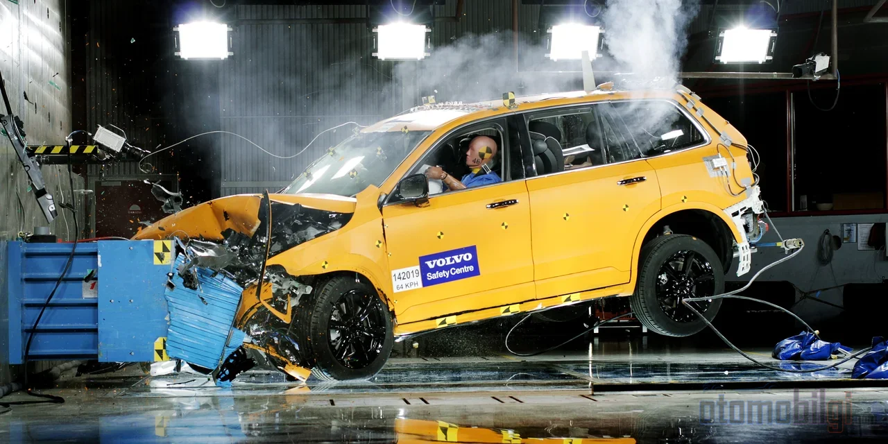 In a collision, the steering column collapses intentionally; deliberately breaking a part is one of the cleverest engineering moves that protects the driver from chest injuries.