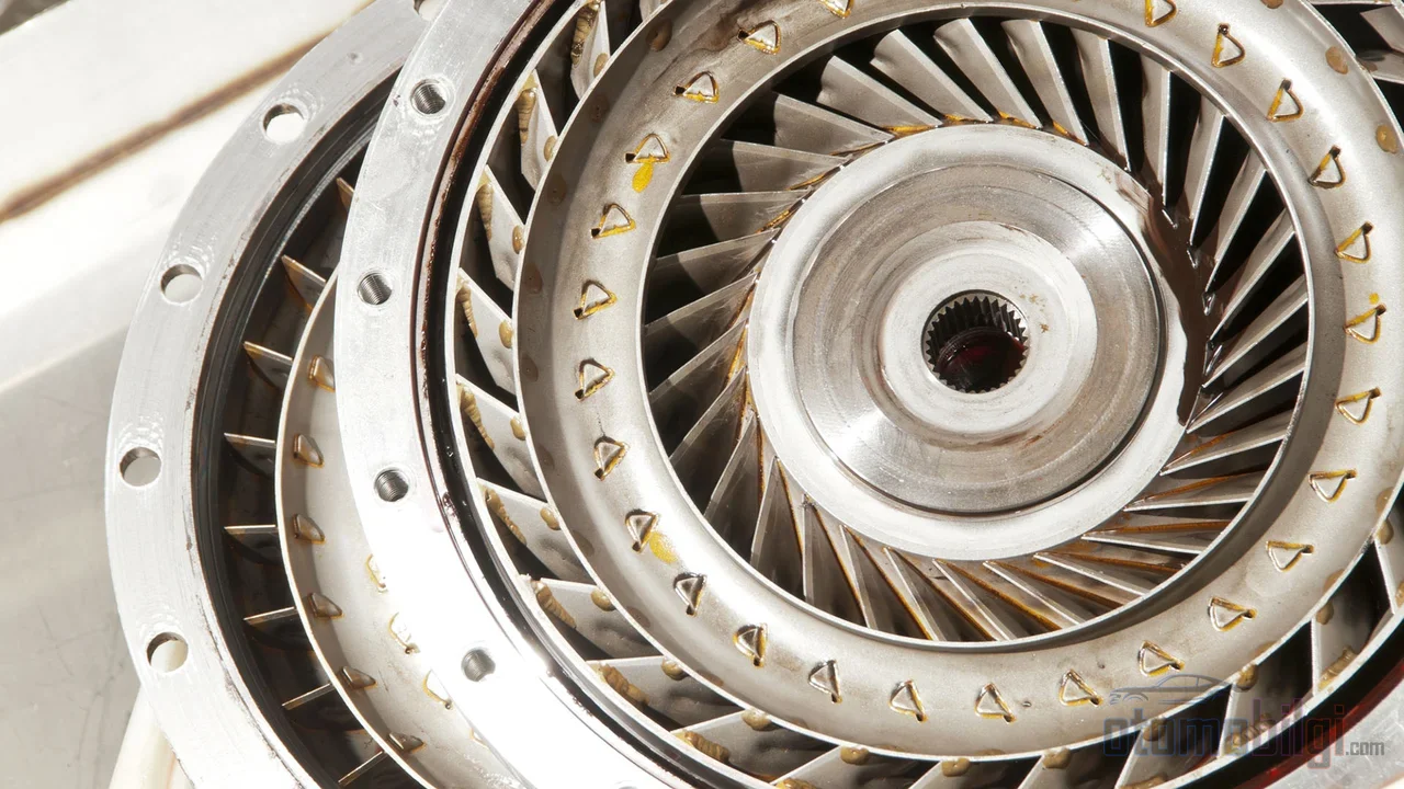 The torque converter does all three jobs of the clutch in a single unit: it disconnects, smoothly connects, and multiplies the engine's torque by up to 2.5 times at launch.