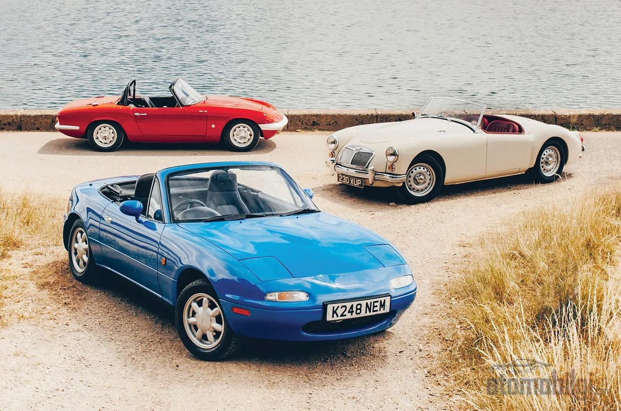 A 114-horsepower car proved to be the best-selling sports car in history: the MX-5's secret wasn't in its power, but in its lightness and the connection it forged with the driver.