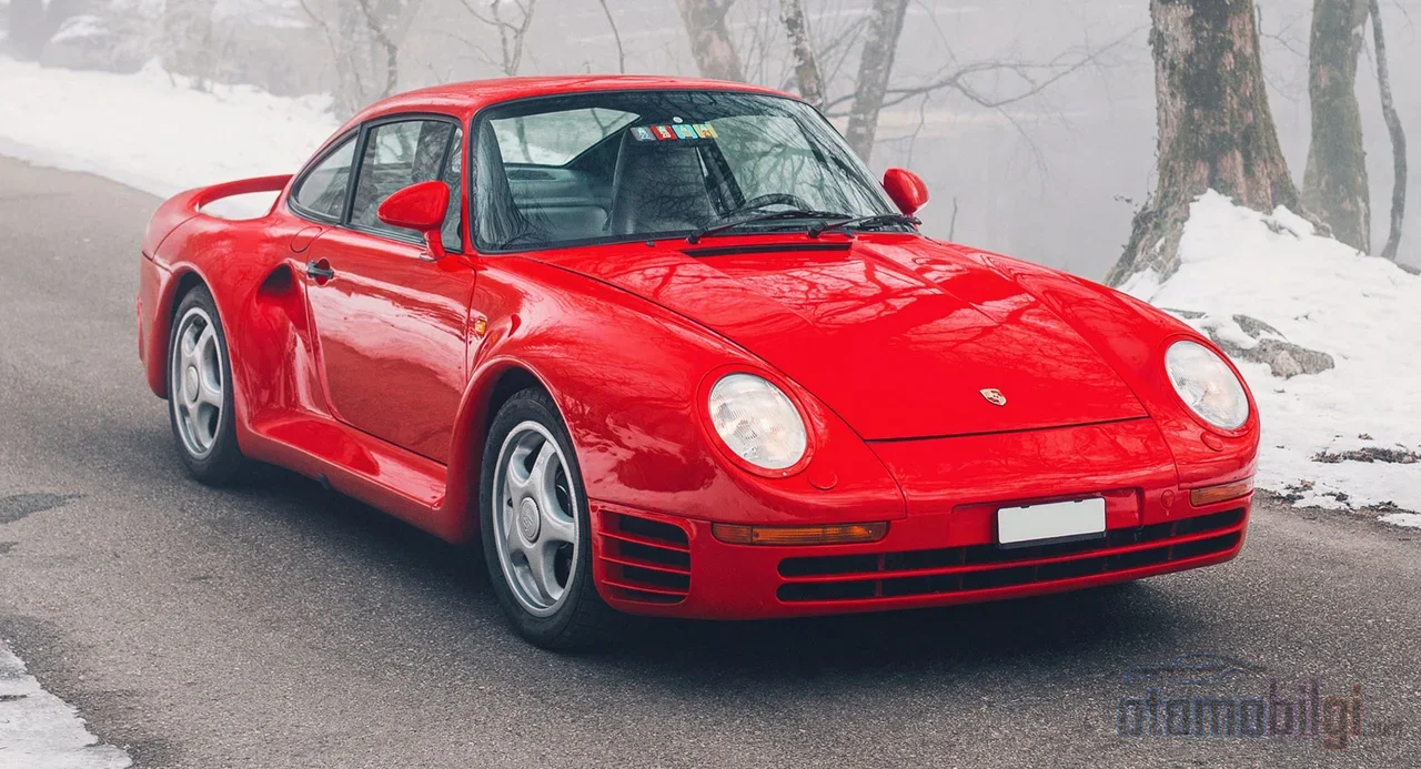 The Porsche 959, which reached 317 km/h in 1986, rewrote the concept of the supercar with its all-wheel-drive system and sequential twin-turbo flat-six engine.