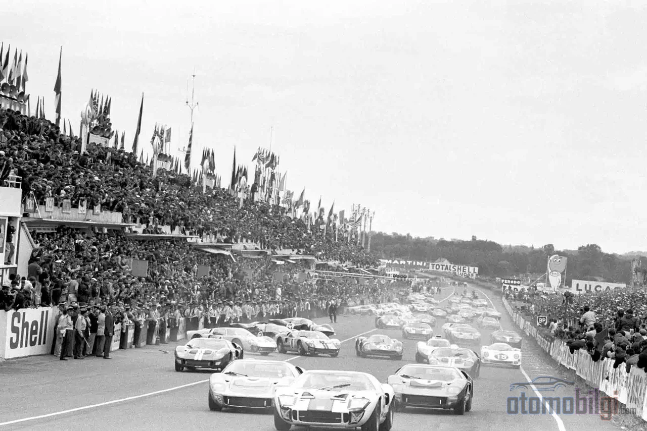 Ken Miles crossed the finish line first, but the name announced as the winner was Bruce McLaren; the bitter truth of the 1966 Le Mans was the rule that determined the distance.