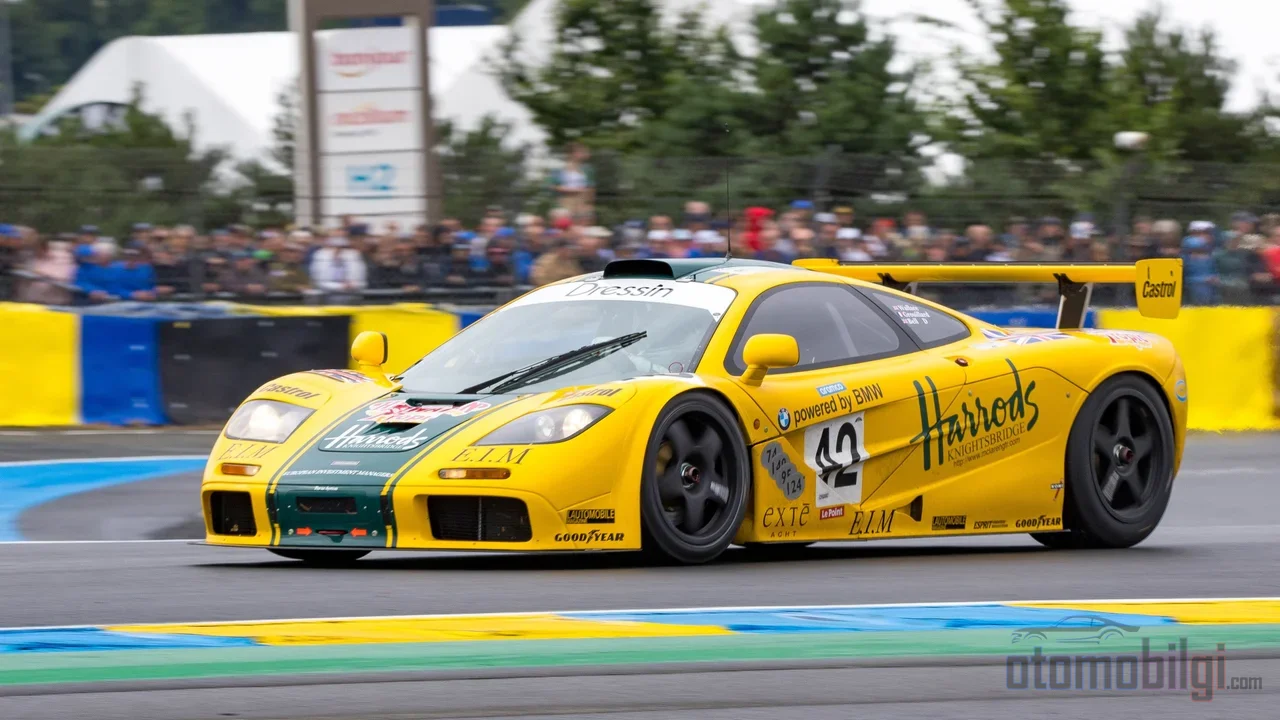 The machine that won Le Mans in 1995 wasn't a factory prototype - under its hood, it still carried the DNA of a road car.