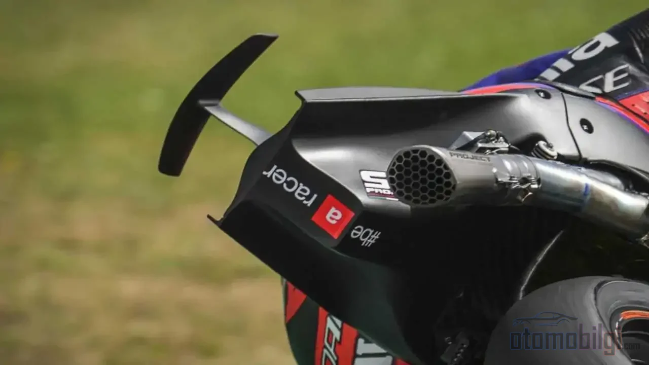 At 350 km/h, the winglets on a MotoGP machine act like an invisible 50-kilogram hand pressing the front wheel to the ground.