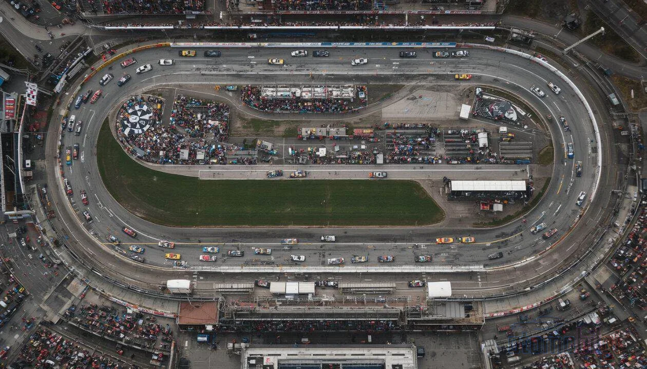 The 400-mile race you watch on TV is actually just the final act of a meticulously built structure put together over three days.