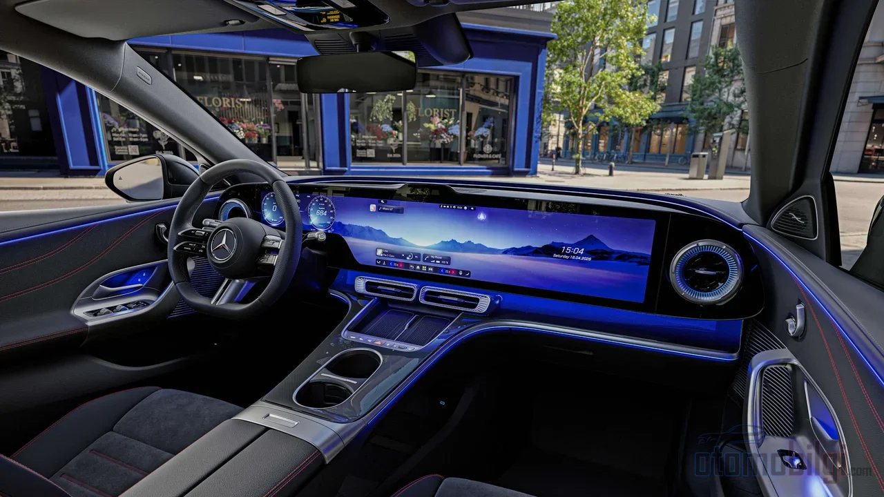 With the logo gone, recognizing the brand becomes impossible; the touchscreen revolution doomed car cabins to the same formula.