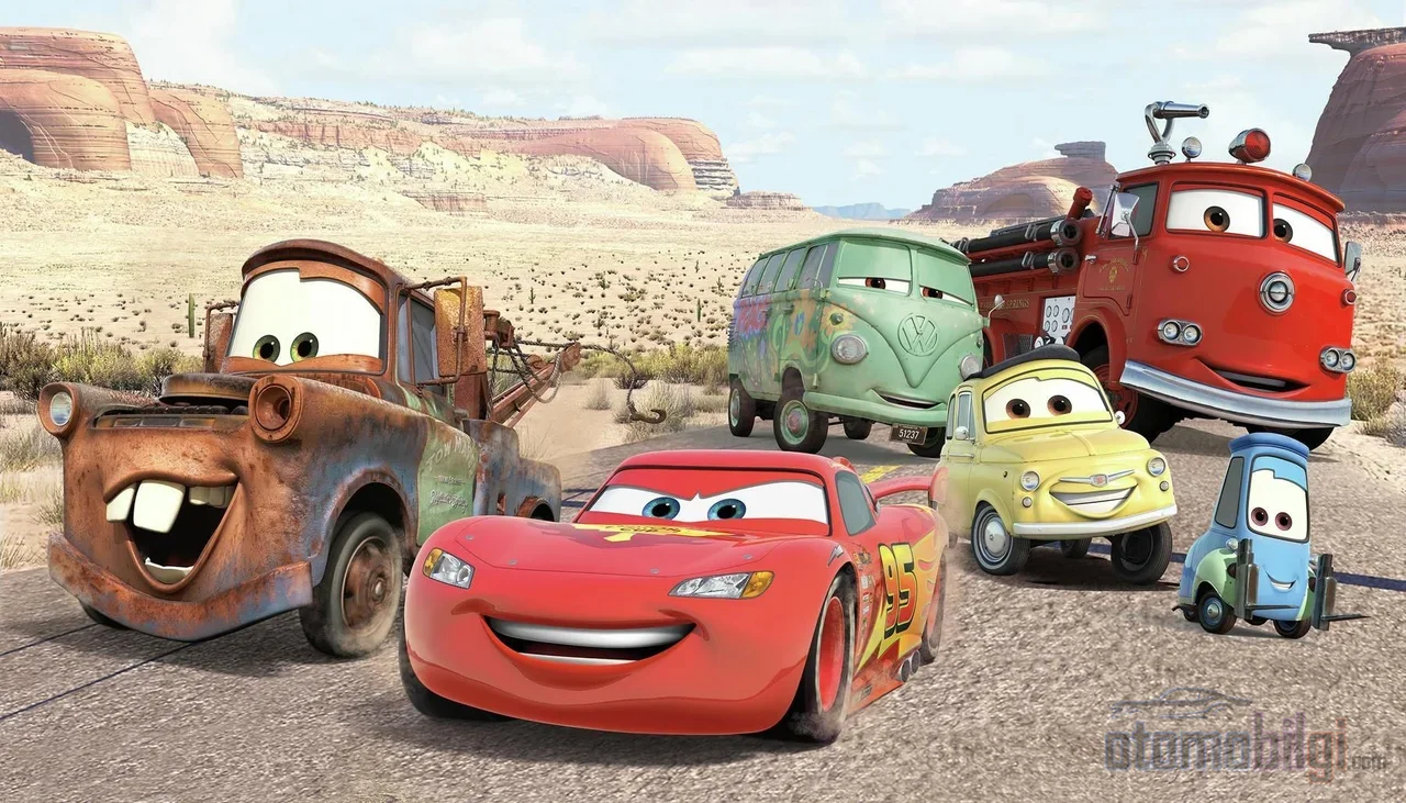 Cars with headlights turned into eyes and grilles turned into mouths transformed in animation from metal parts into lead characters experiencing heartbreaks.