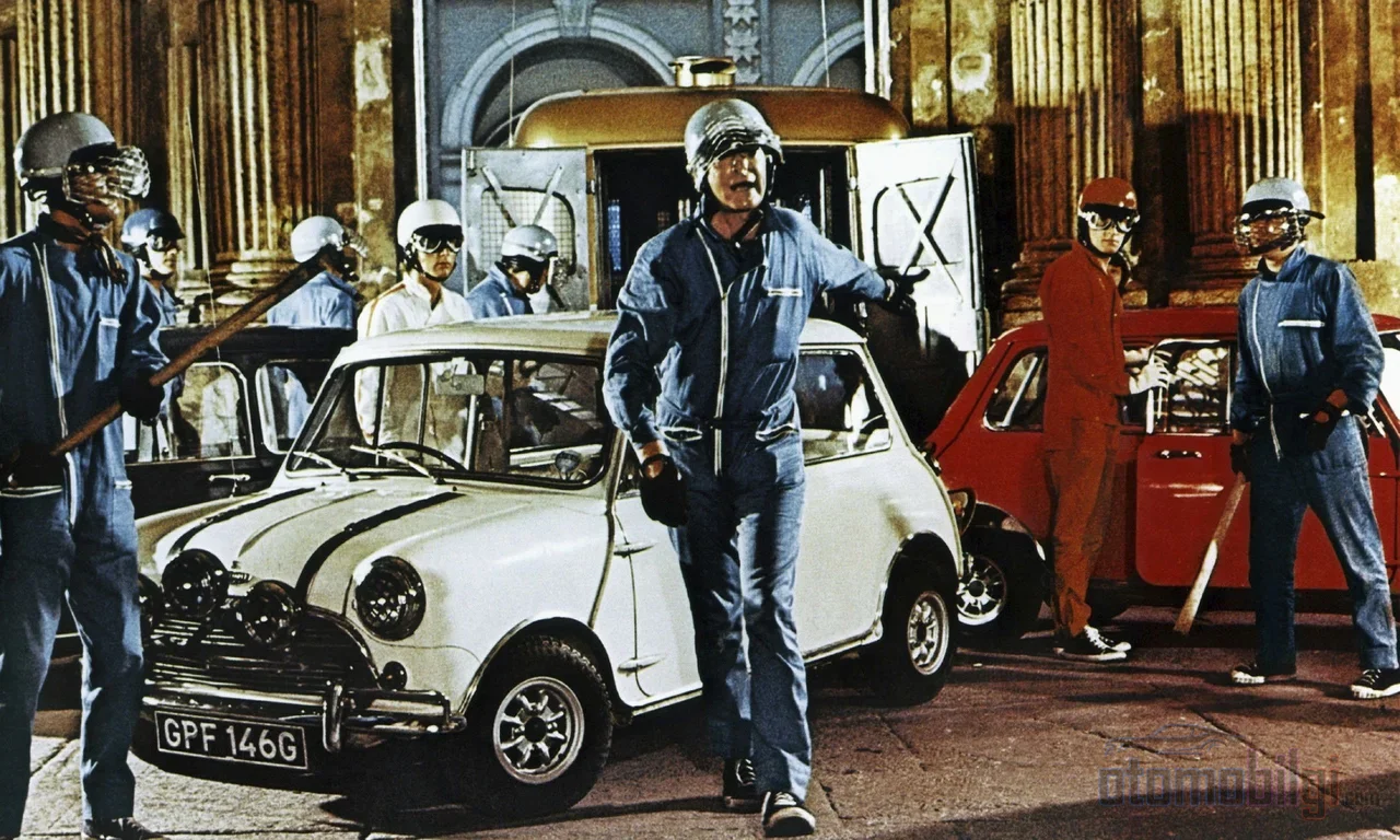Three little Minis, dashing up and down everything from Turin's stairways to its sewers, turned an economy car into cinema history's legendary getaway vehicle.