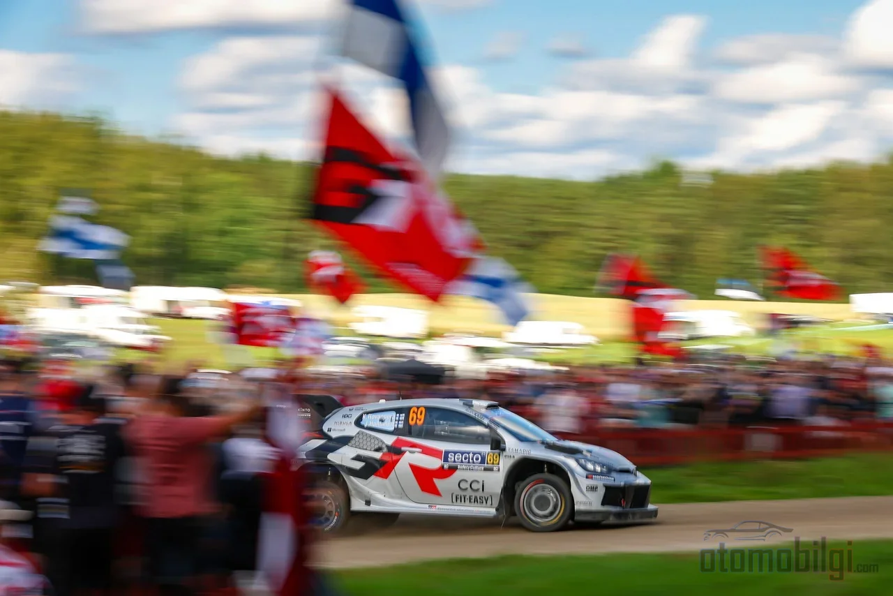 There are no grandstands in rallying; fans grab their thermos and head into the forest, watching the cars from mere centimeters away, by a fire on the mountainside.
