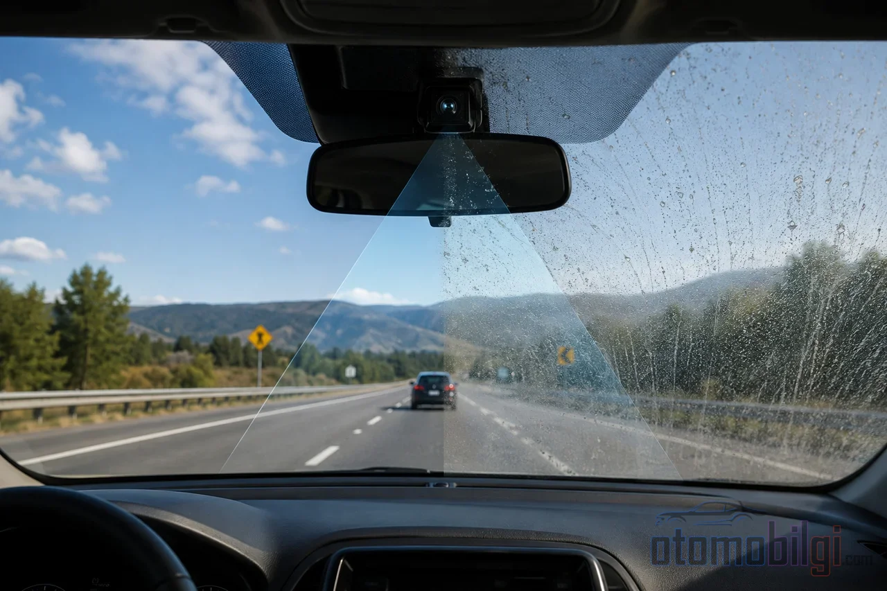 The sneakiest enemy of ADAS is that invisible thin film of water and the oily smear left by the wiper; the glass may look spotless while the system has already collapsed.